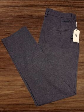 Civil Society Men’s Kieran Dark Charcoal Dressy Chino. Size 32/32